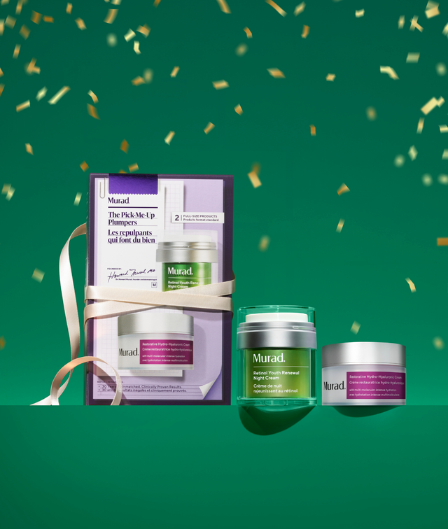 Murad Christmas Holiday Gift Kit - The Pick-Me-Up Plumpers