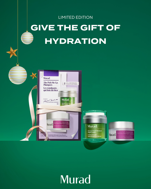 Murad Christmas Holiday Gift Kit - The Pick-Me-Up Plumpers