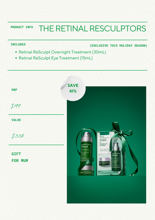 Murad Christmas Holiday Gift Kit - The Retinal ReSculptors