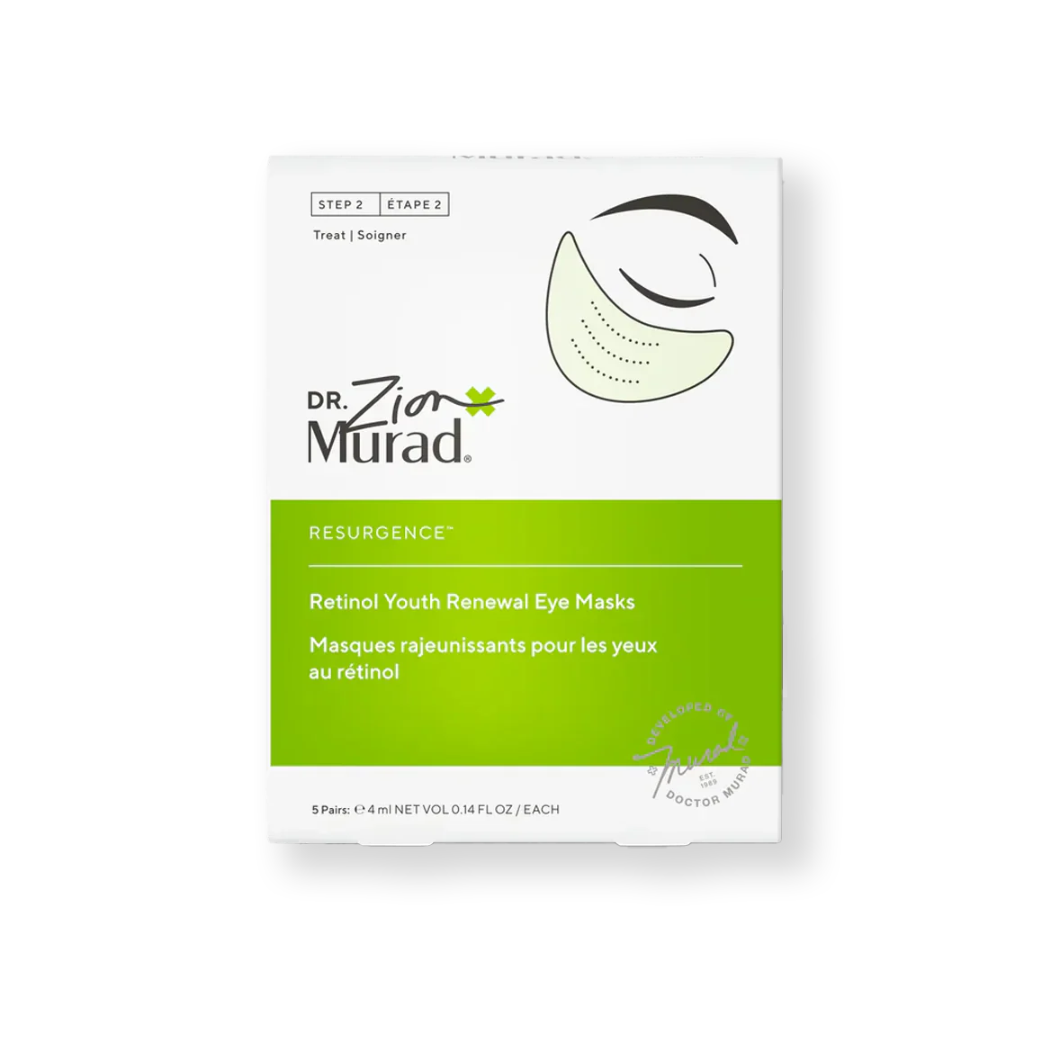 Murad RESURGENCE Retinol Youth Renewal Eye Masks (5 pack)