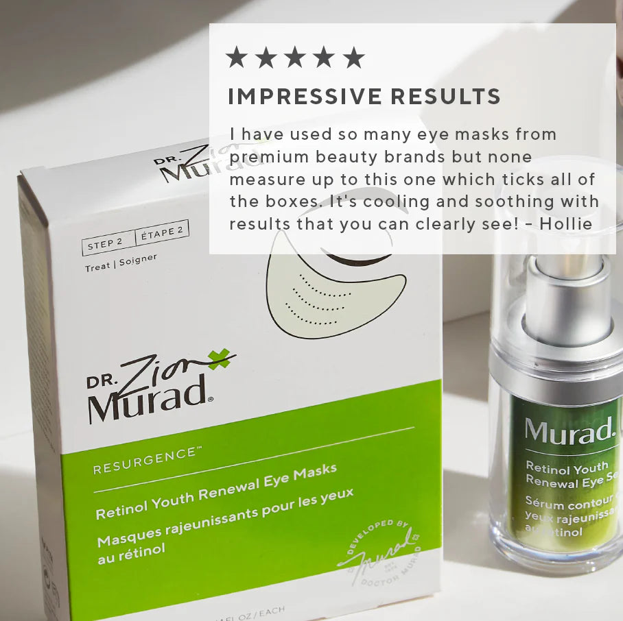 Murad RESURGENCE Retinol Youth Renewal Eye Masks (5 pack)
